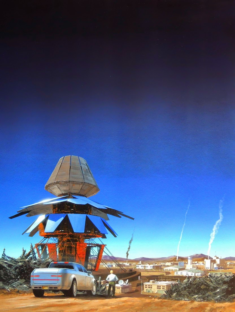 Illustration for article titled Classic sci-fi spaceships make me nostalgic for a future that never was